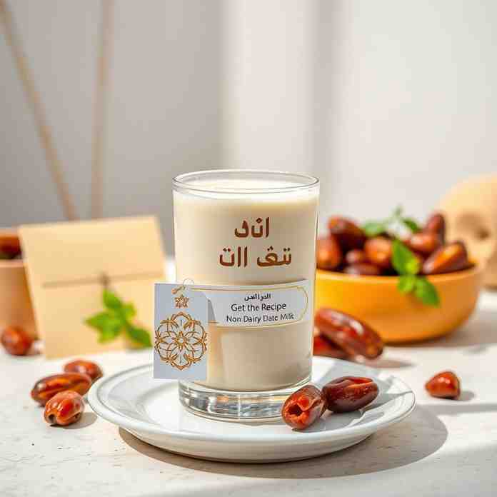 Healthy Breakfast Non-Dairy Date Milk for Ramadan Suhoor – Get the Recipe